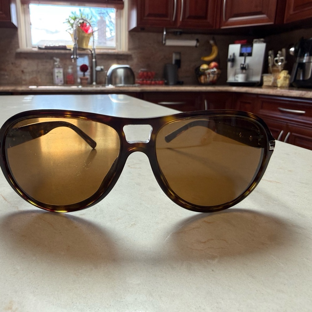 Bvlgari Tortoise Shell Aviator Sunglasses